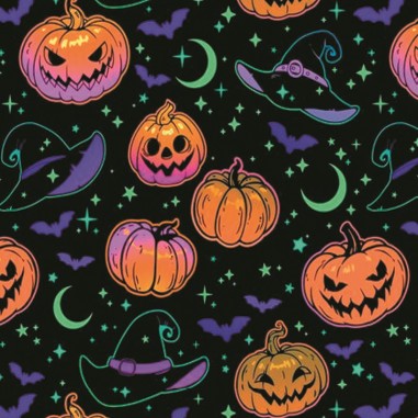 Tela sublimada Halloween 42- 1.5M x 1M