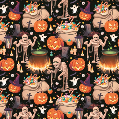 Tela sublimada halloween 0000 - 1.5M x 1M