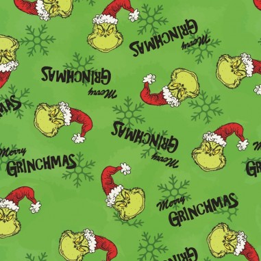 Tela sublimada grinch 3 - 1.5M x 1M