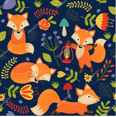 Tela sublimada Fox - 1.5M x 1M